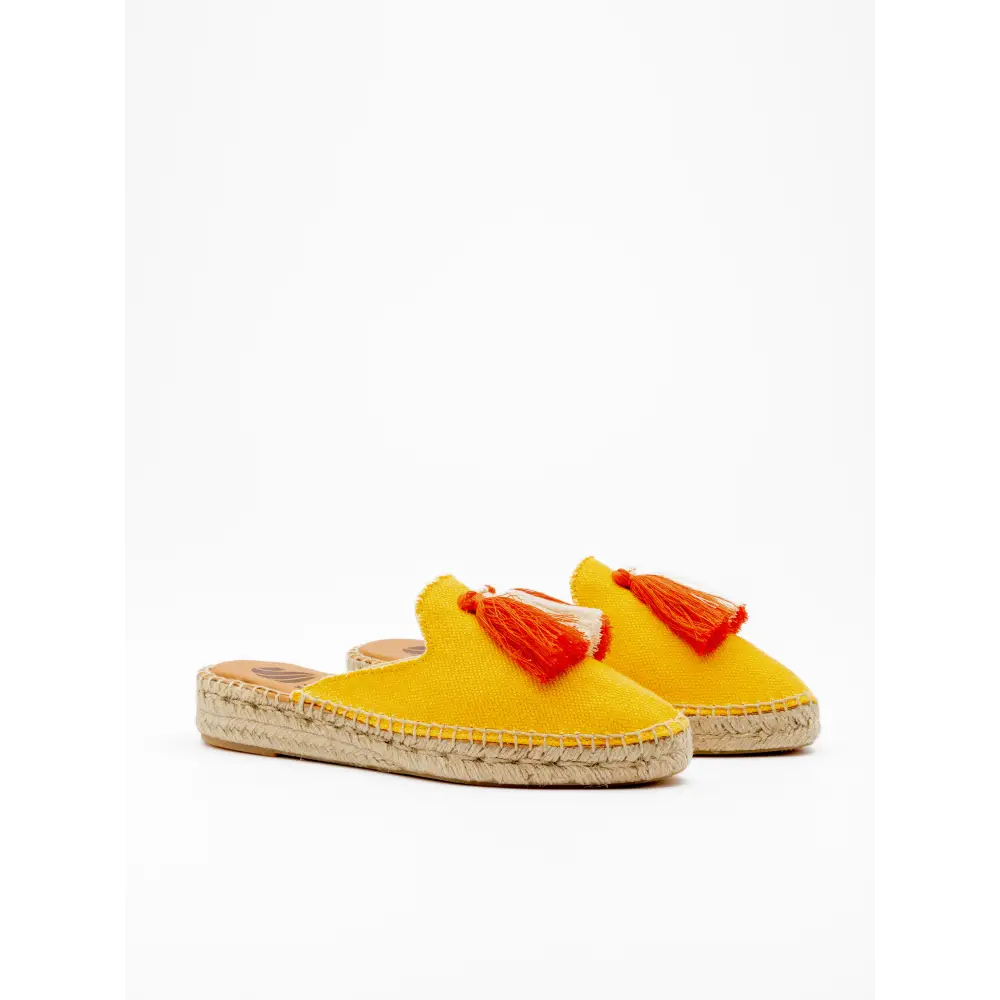 SOUKY ALPARGATA PLANA AMARILLO - alpargata plana