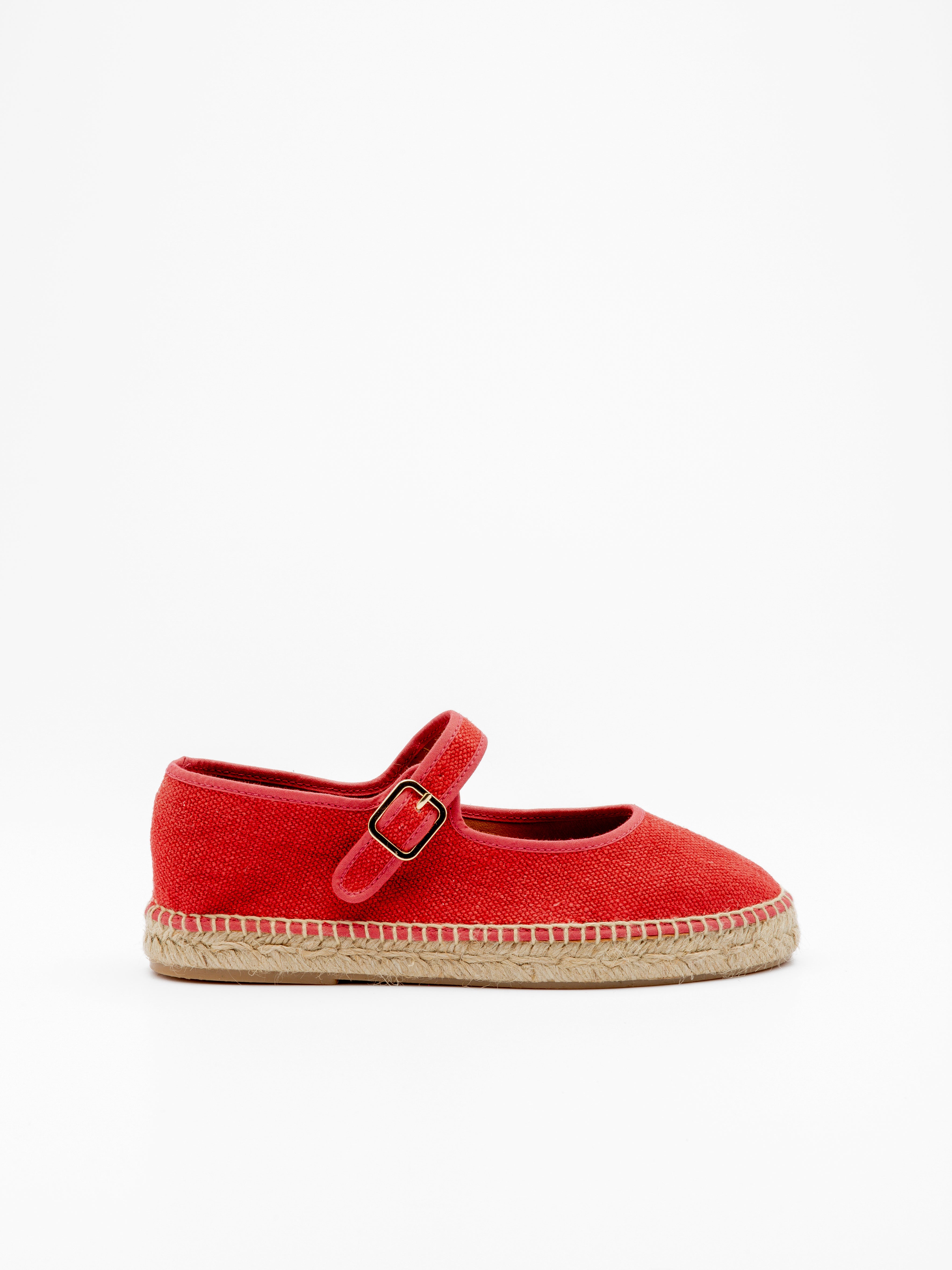 MARCELLA CORAL FLAT ESPADRILLE