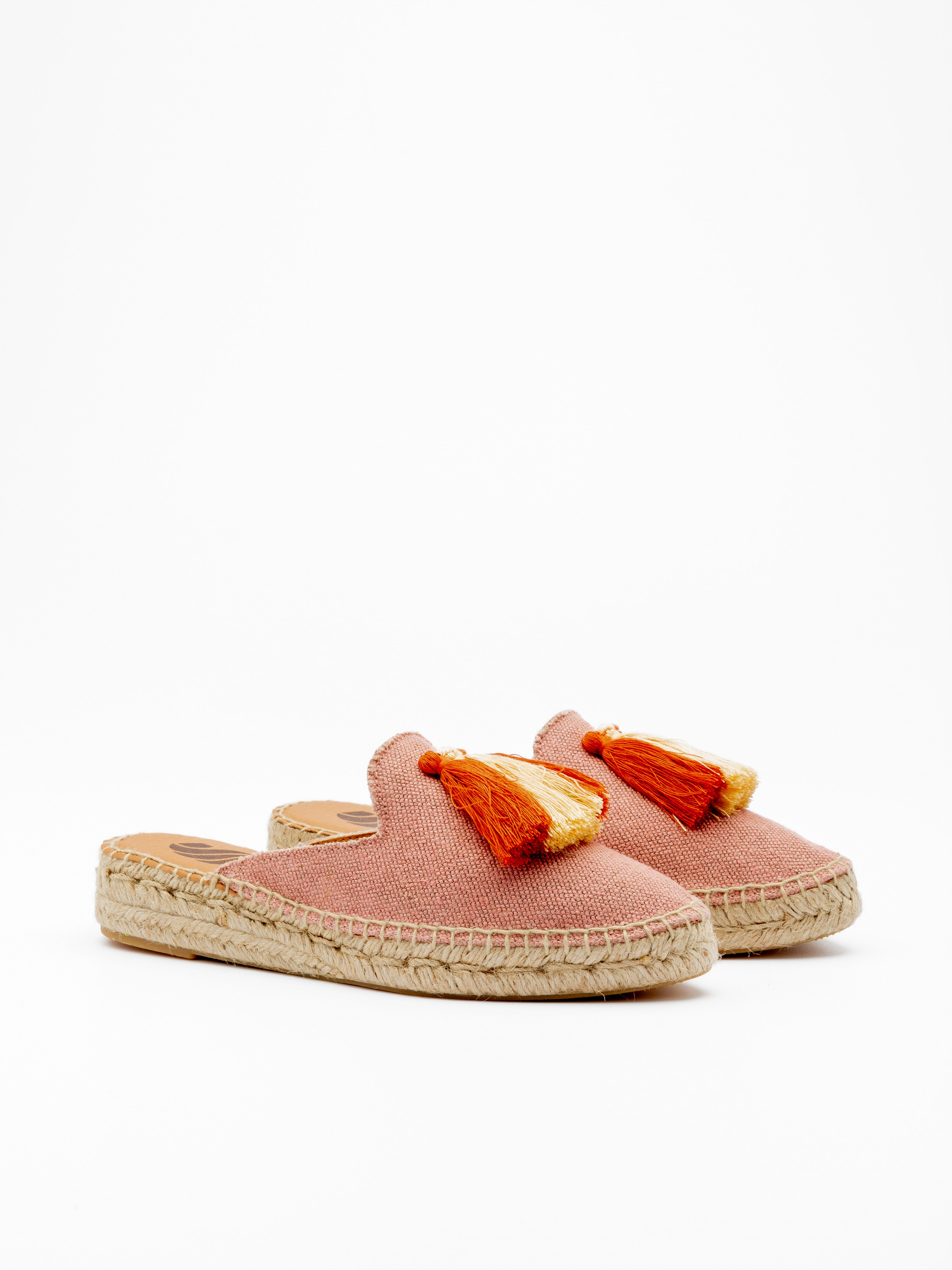 SOUKY PINK FLAT ESPADRILLE