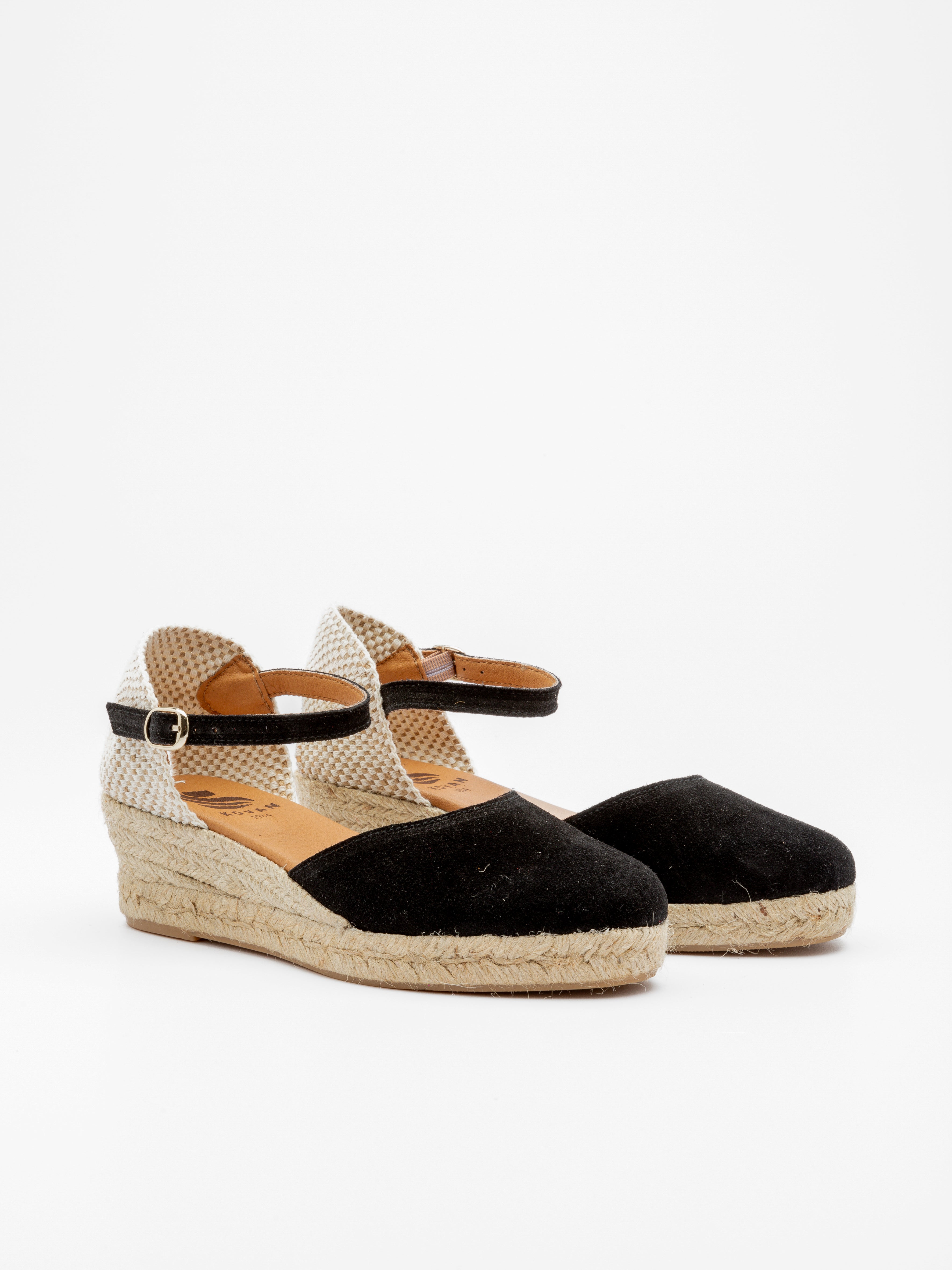 LIZA ESPADRILLE 3 STRINGS BLACK