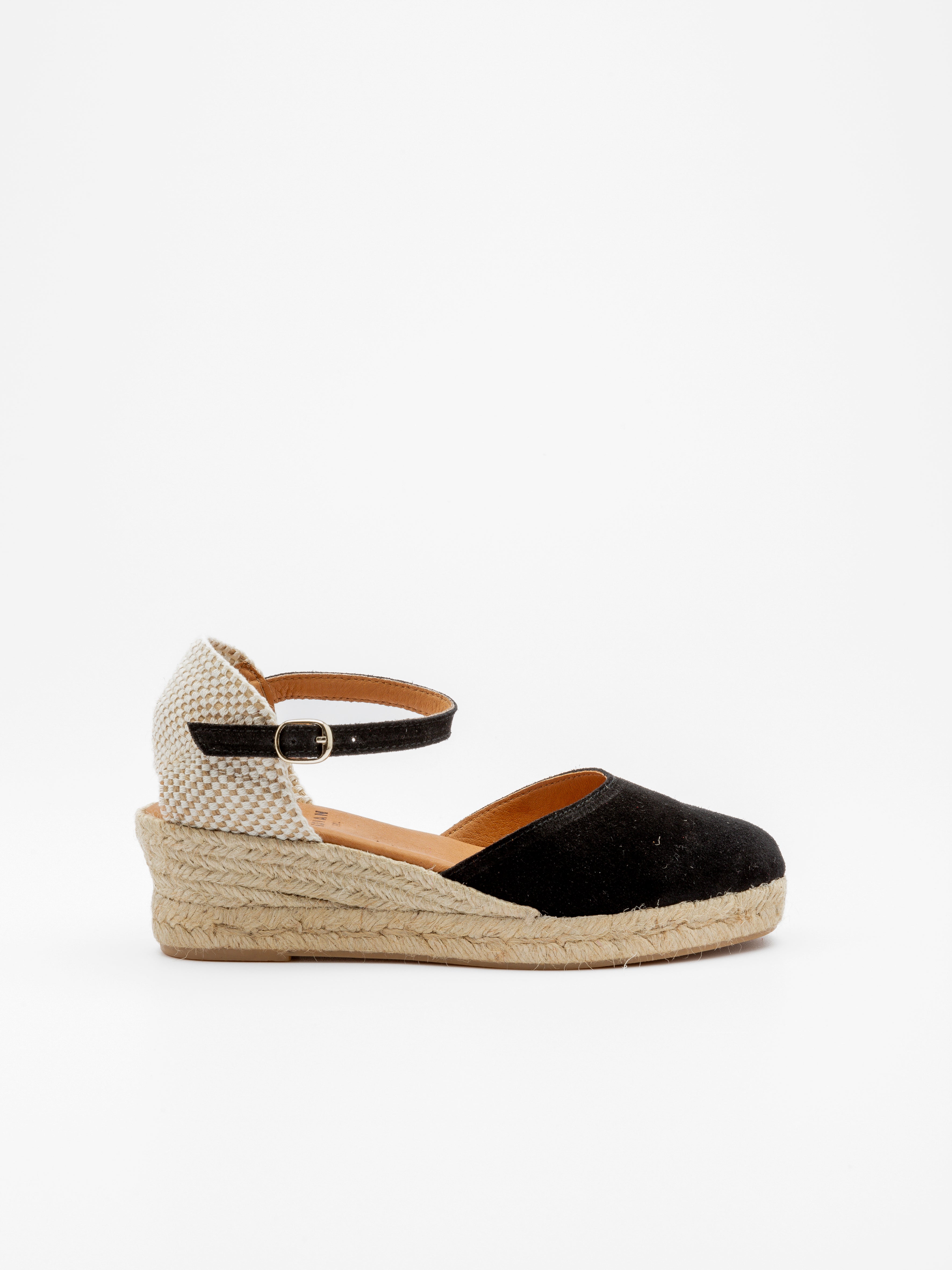 LIZA ESPADRILLE 3 STRINGS BLACK