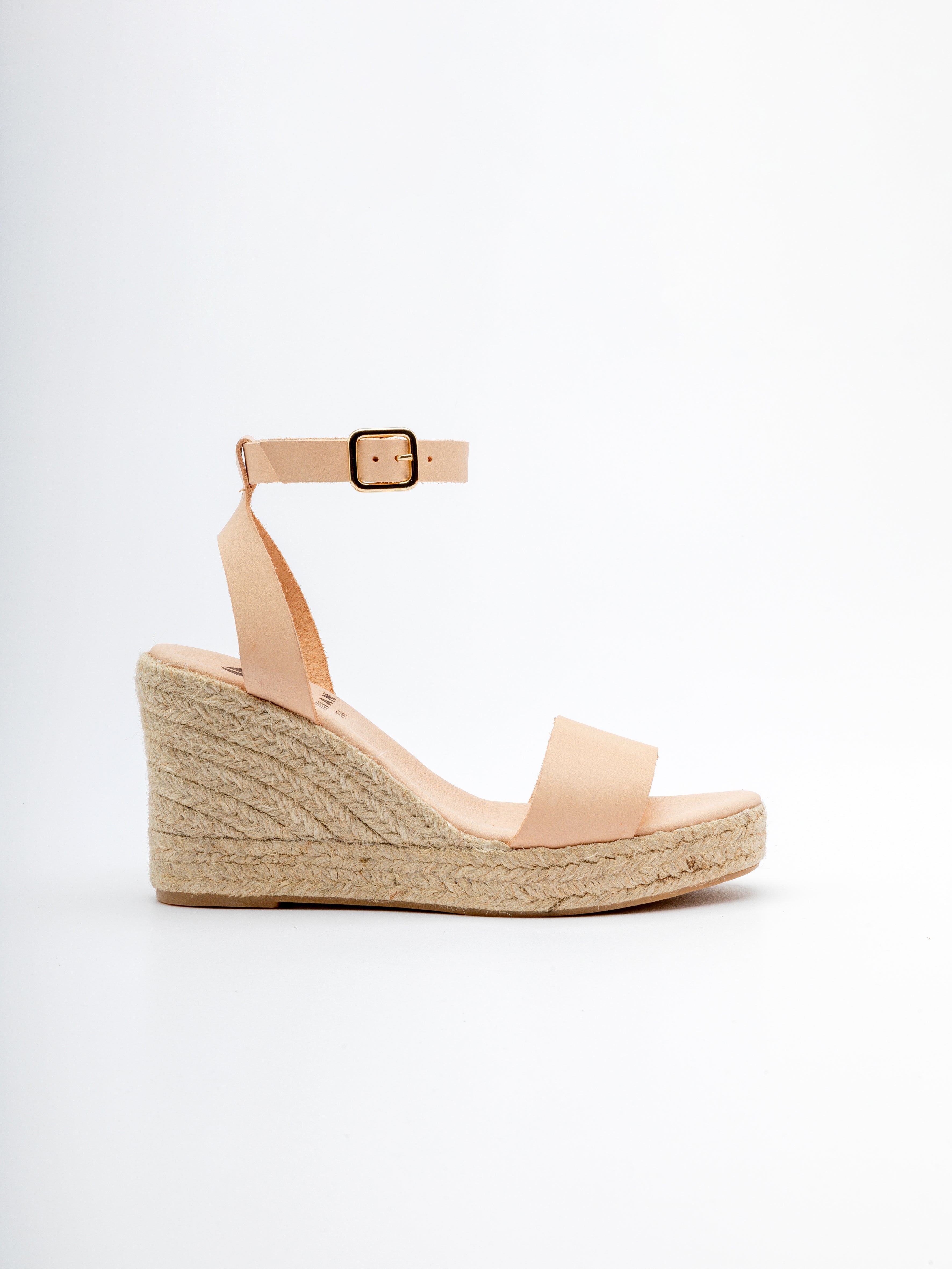 MALTA ESPADRILLE WEDGE CREAM