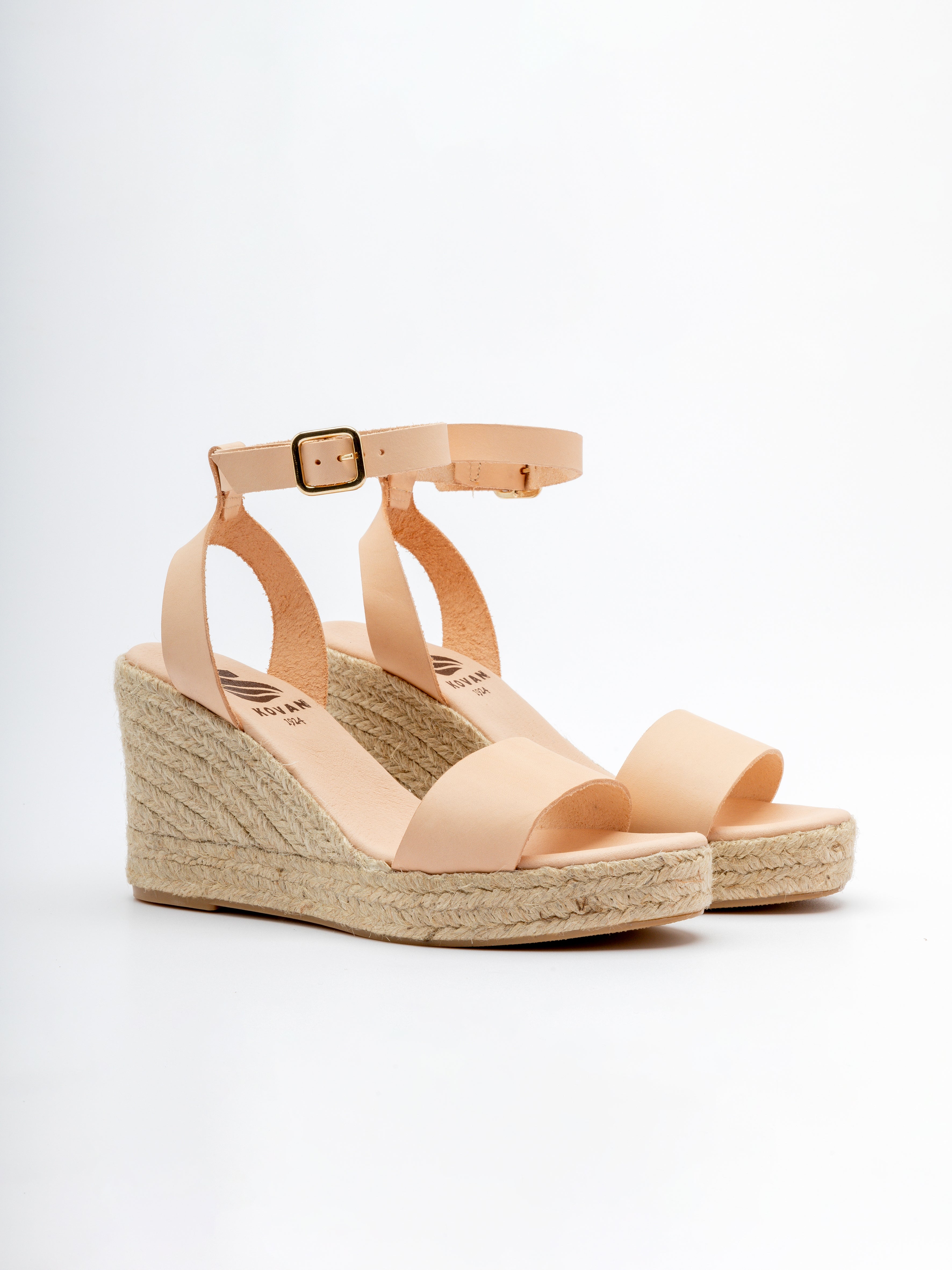 MALTA ESPADRILLE WEDGE CREAM